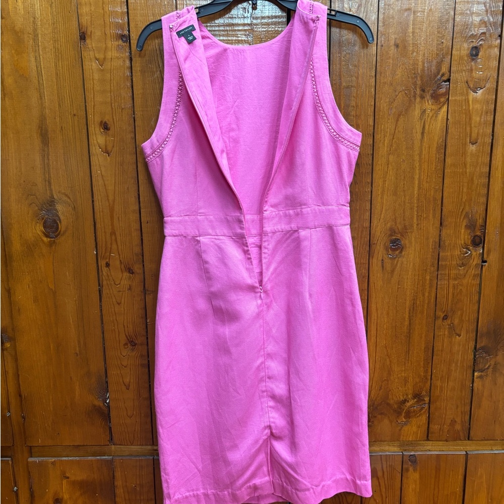 Ann Taylor Pink Sheath Halter Dress - Picture 3 of 7